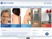Tablet Screenshot of dermalink.nl